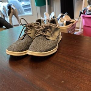 Ugg Hepner woven men’s sneaker gray/blue/brown size 13
